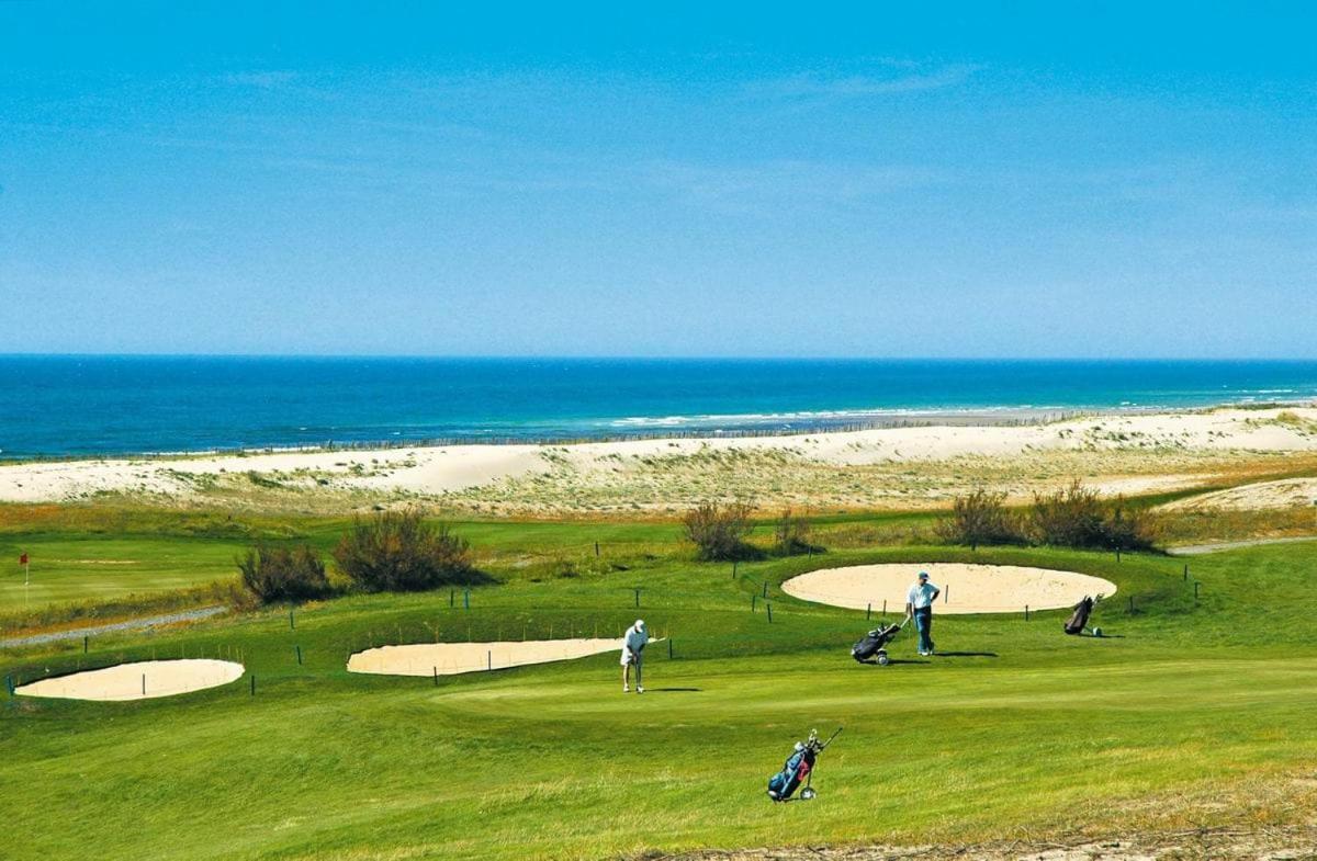 Apartament L'Appart Vue Golf Piscines Nature Ocean A Moliets Zewnętrze zdjęcie